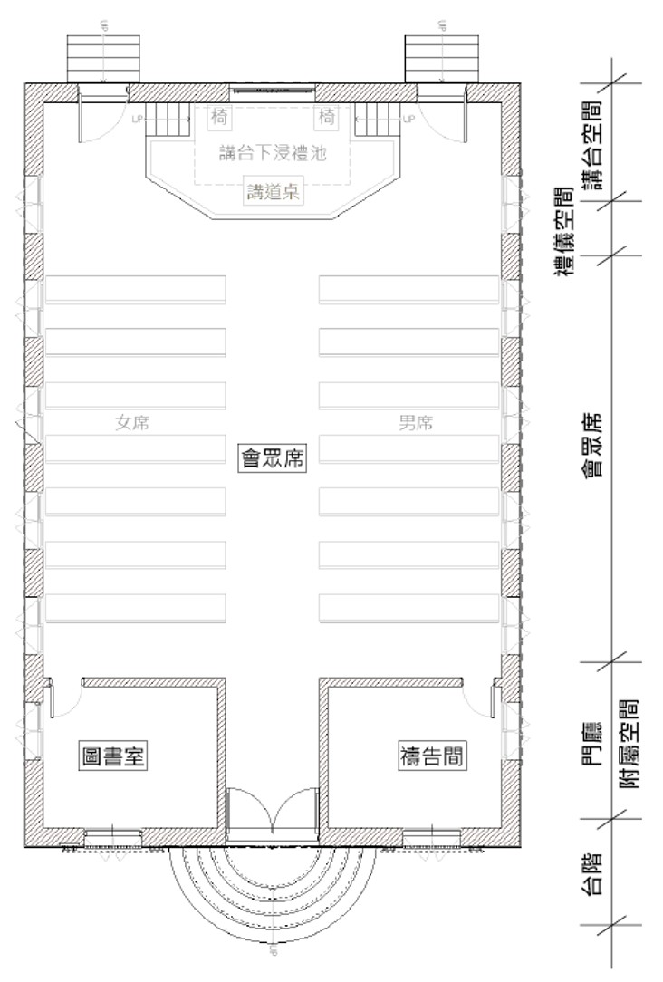 金門縣歷史建築沙美基督長老教會修復及再利用 58 41